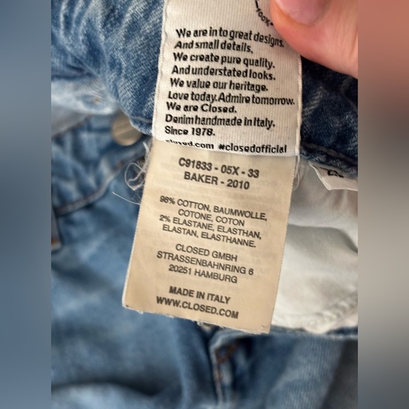 Closed Women's Light Blue Jeans - Picture 9 of 9